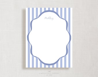Personalized Note Card Set | Positano | Personal Stationery | Thank You Notecards | Children's | Choose Your Colors