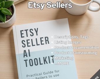 KI-Leitfaden für Etsy-Verkäufer: Einfache Auflistungen und Bilder mit ChatGPT. (PDF-Download)