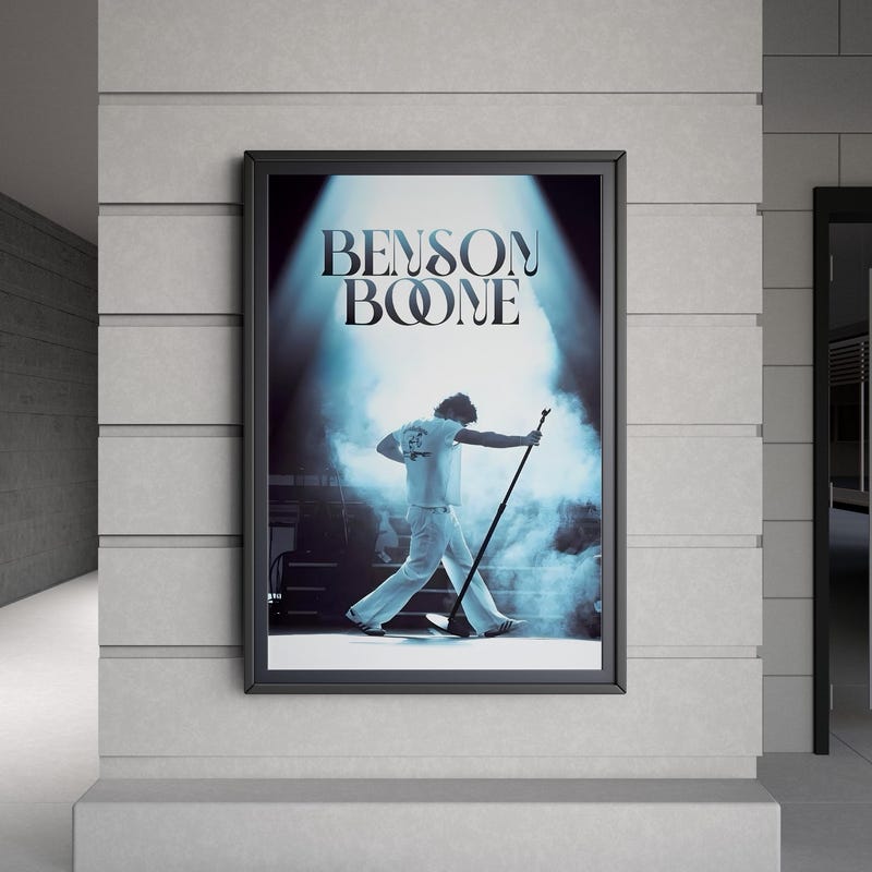 Benson Boone Poster Etsy — free download