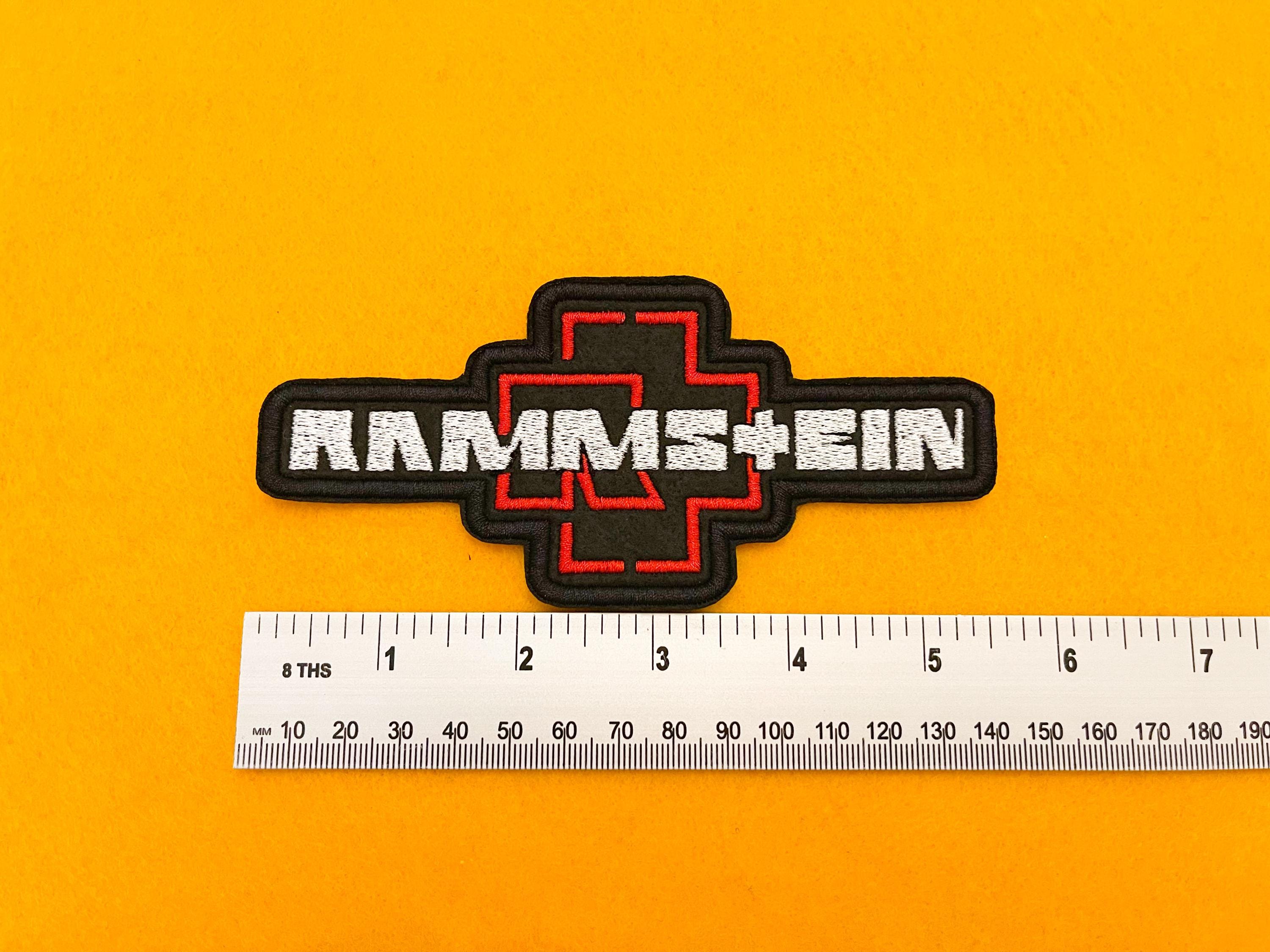 Rammstein High-quality Embroidered Patch - Iron-on/sew-on
