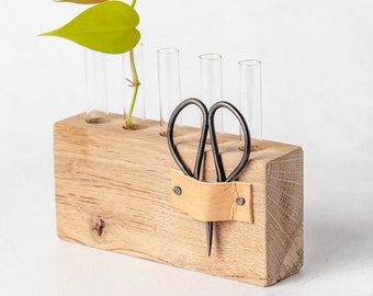 Propagation Station | Stem Vase | Gifts For Her | Plant Lovers | Gardener Gift | Indoor Plant Stand | Glass Propagation Vase