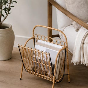 Vintage Magazine Rack - Etsy
