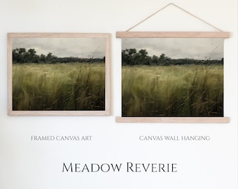 Meadow Reverie | Landscape Painting | Canvas Artwork