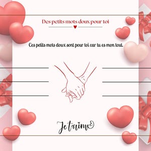 Love Card – “Sweet Little Words for You” | Romantic Couple Card | Personalized and Printable Digital Love Message