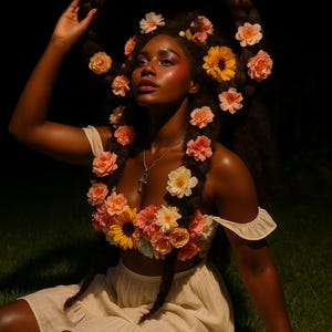 Black Fairy Art Bundle | Afro Fairycore Wall Art | Digital Download