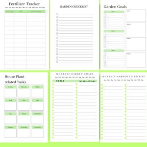 Garden planner pages showing a Fertilizer Tracker, Garden Checklist, and Garden Goals, designed to help garden lovers stay organized and care for their plants with intention.
These structured pages make gardening easier, calmer, and more enjoyable.
👉 Download the garden planner and plan your garden with love.