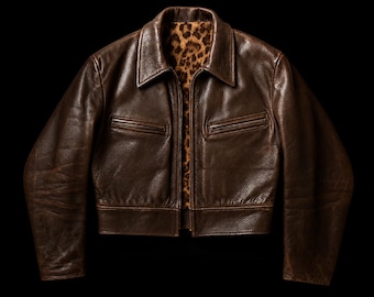 San Francisco 49ers Vintage 90s Game Day Leather Jacket - Game Day