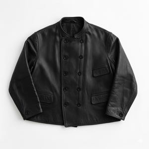 50s Sweden Leather Jacket - Etsy