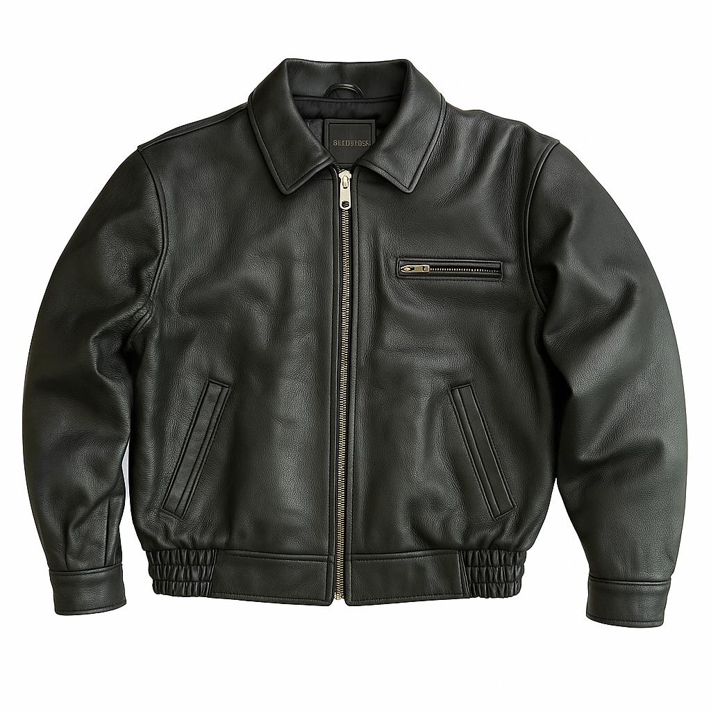 ジャケット・アウター 80s vintage short leather bomber jacket 80s vintage short leather bomber jacket Vintage 80s Chic RED