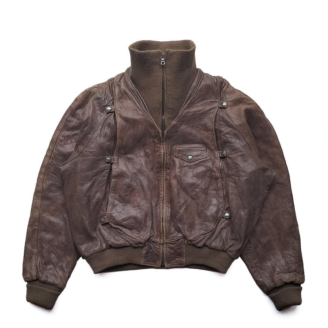 Euro Leather Jacket - Etsy