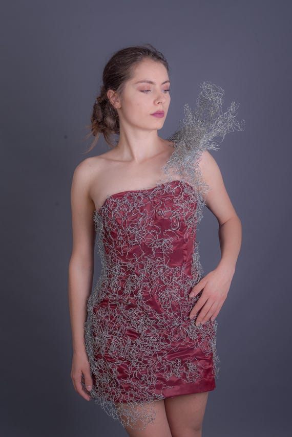 open lace back dress Good condition◇Hermes Sleeveless Dress Cotton Women's Red Size 34 Herm –  ストックラボ｜ブランドヴィンテージ通販 main image 0