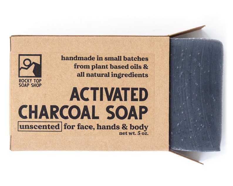 Activated Charcoal Soap Acne Soap Soap Natural Soap Cold Etsy