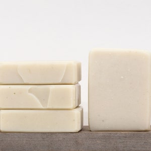 Shaving Soap, Shave Soap, for Men, Natural Soap, Homemade Soap, Unscented Soap, Gift for Him, Artisan Soap, Vegan Soap, Cold Process Soap image 3