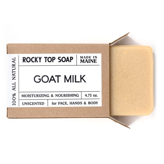 Goat Milk Soap, Natural Bar Soap for Sensitive Skin, Soothing