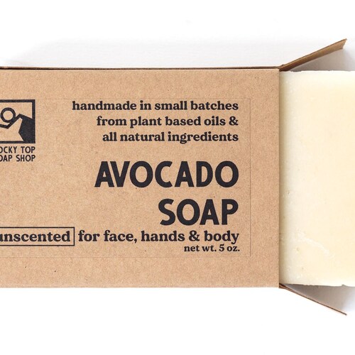 Avocado Soap Cold Process Soap Handmade Soap Artisan Soap Etsy