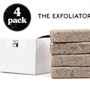 The Exfoliator Scrub Soap, Exfoliating Soap Bar, All Natural Soap, Handmade Soap, Unscented Soap, Cold Process Soap, Vegan Soap, Mens Soap image 7