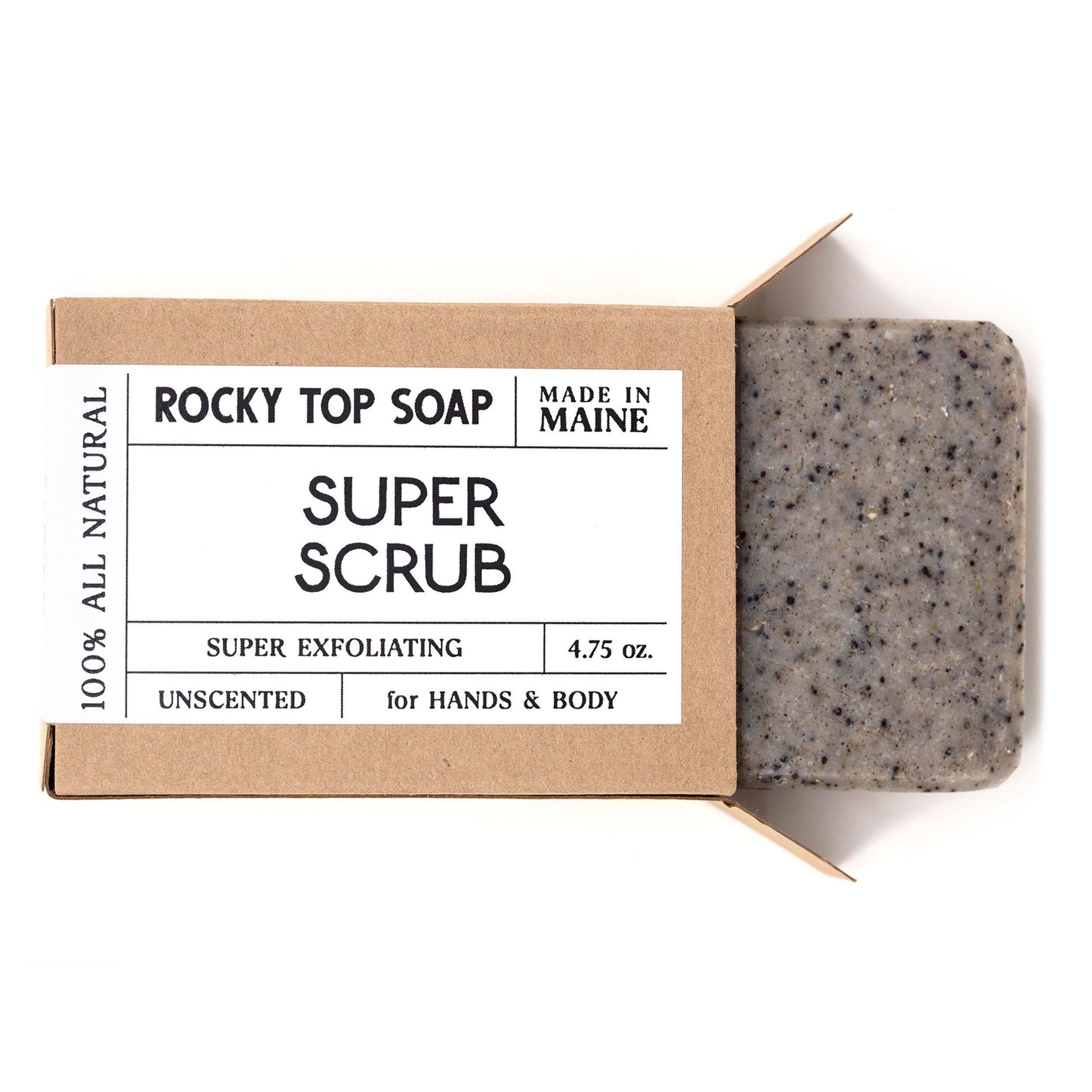 Super Scrub Soap Exfoliating Soap Bar for Body and Hands