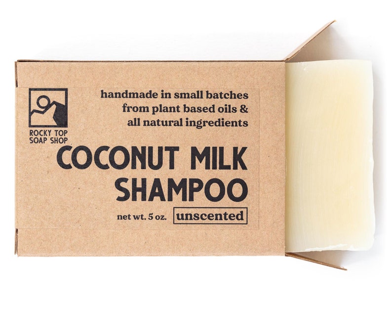 Vegan Shampoo Bar Hair Soap Bar Unscented Shampoo Handmade Etsy