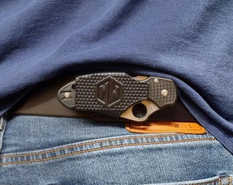 Fondina orizzontale in TPU per Spyderco Para 3 Lightweight