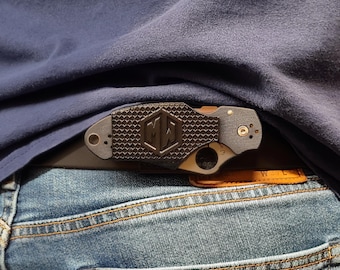 Fondina orizzontale in TPU per Spyderco Para 3