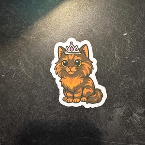Dungeon Crawler Carl Sticker Princess Donut Sticker – Vinyl Die-Cut Sticker | - Fan Art | Free Shipping