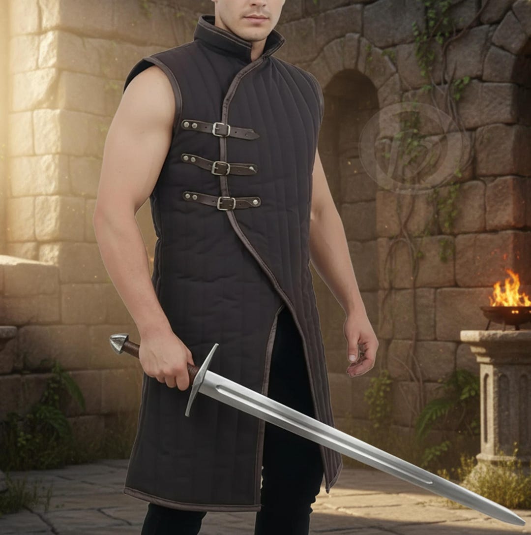 Medieval Gambeson Armor | Viking Padded Costume - Etsy