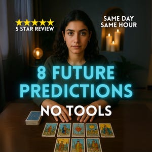 8 Future Psychic Predictions, 8 future psychic, future psychic tarot, future psychic read, 2025 psychic reading, Psychic Future Read