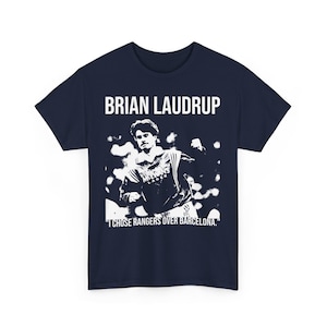 Camiseta del Rangers FC. Regalo de fútbol retro. Regalo del Laudrup Rangers para él. Glasgow Rangers.