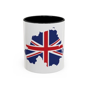 Union Jack gift Northern Ireland novelty mug Northern Ireland flag coffee cup