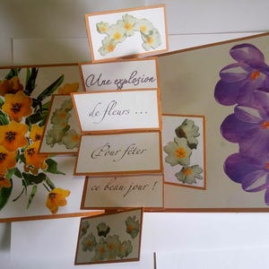 CARTE Explosion de fleurs
