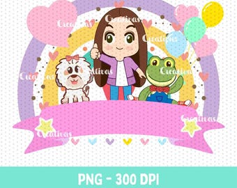 Lara Campos Birthday PNG, Lara Campos Digital File, Shirts, Stickers