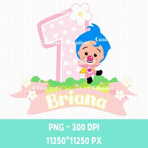 Plim Plim Pink, Plim Plim digital file, shirts, stickers, PNG Plim Plim Birthday