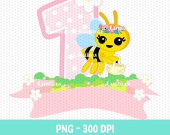 Archivo digital Abejita Chiquitita Plim Plim, Archivo para fiesta de cumpleaños, camisas, stickers, PNG Abejita Chiquitita Birthday