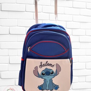 cartable personnalisé stitch