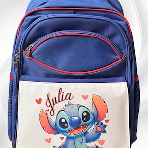 cartable personnalisé stitch