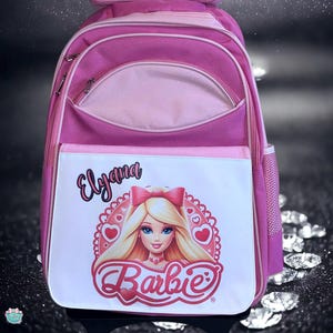 cartable personnalisé barbie