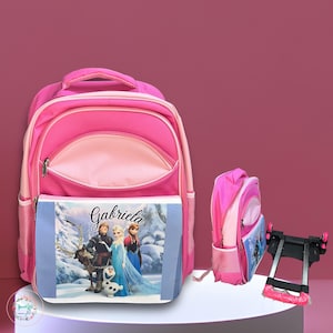 cartable personnalisé la reine des neiges