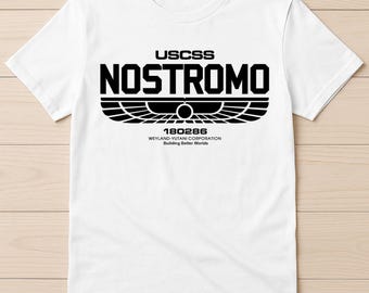 Nostromo 180286 Alien USCSS Weyland Best Seller Funny Gift Tee T Shirt 1419