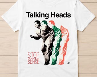 Talking Heads Stop Making Sense Vinyl Cover T Shirt Meme Gift