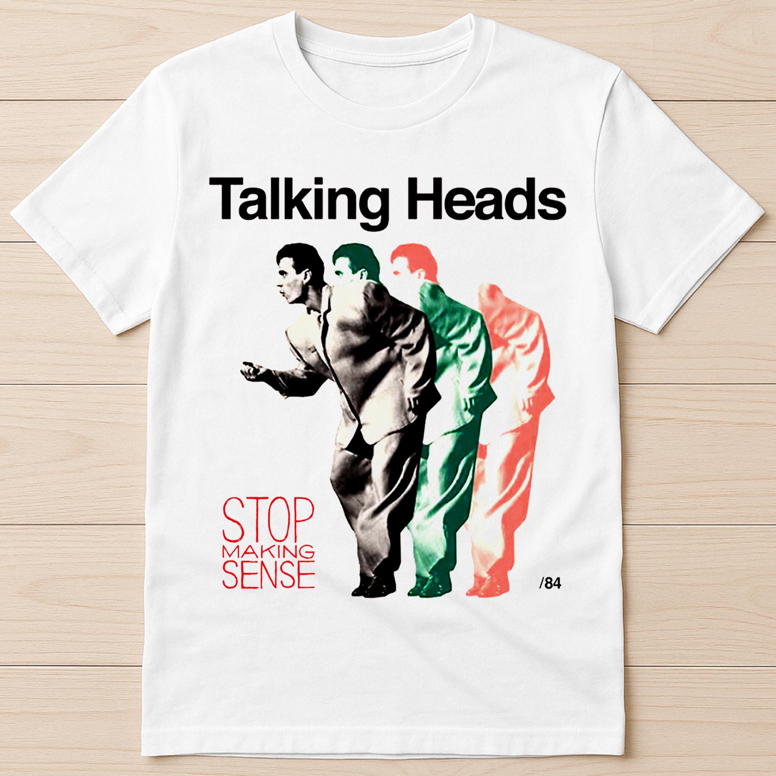 Talking Heads Stop Making Sense Vinyl Cover Music Funny Gift Tee T