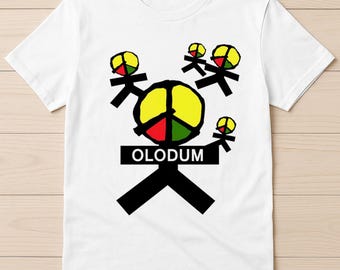 Olodum They Don't Care About Michael Jackson US Peace MTV Gift Tee T Shirt 8042