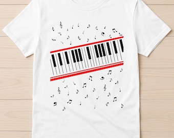 Piano Beat It Michael Jackson Mtv Video Music Retro Gift Tee T Shirt 8041