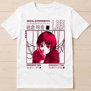 Serial Experiments Lain Japanese T Shirt Unisex Adult Mens Womens