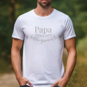 Father&#39;s Day T-shirt &quot;Dad you are my favorite person&quot;, gifts for fathers, gift idea, dad T-shirt, dad shirt, birthday gift dad