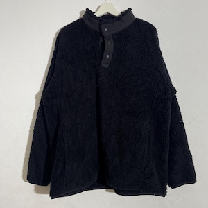 vintage y2k white mountaineering uniqlo deep pile fleece jacket