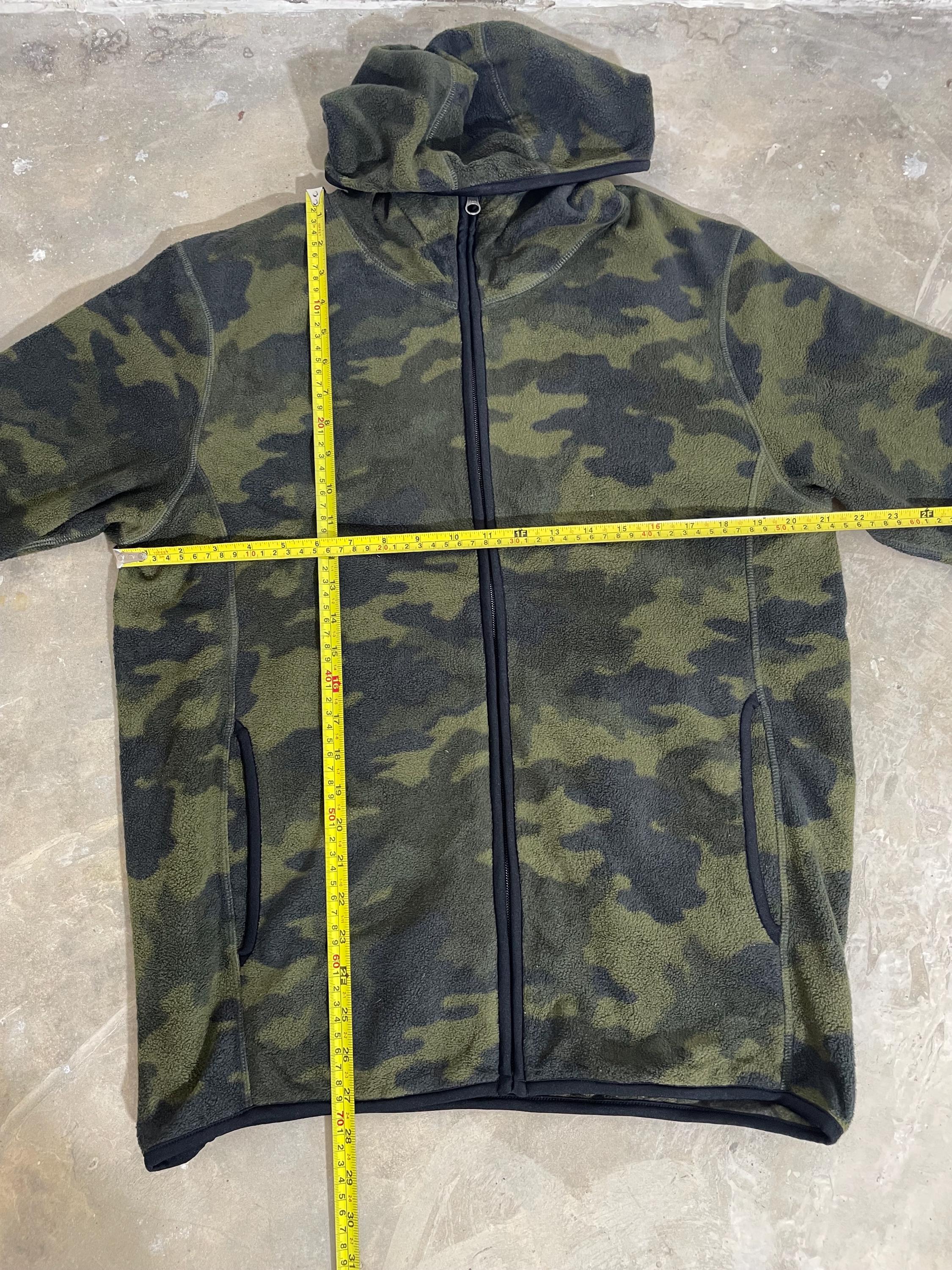Vintage Y2k Uniqlo Camouflage Hoodie Fleece Jacket - Etsy