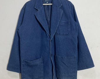 kurtka vintage well motion indigo chore