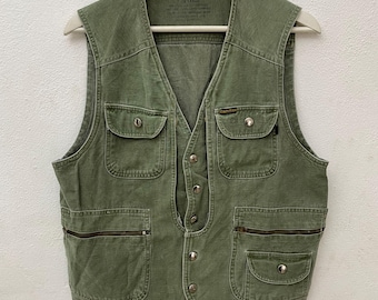 Vintage Kapitan Gebrauchs-Arbeitsweste Small