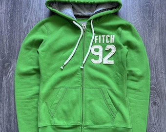 Y2K Abercrombie & Fitch Fur Zip Hoodie - Etsy