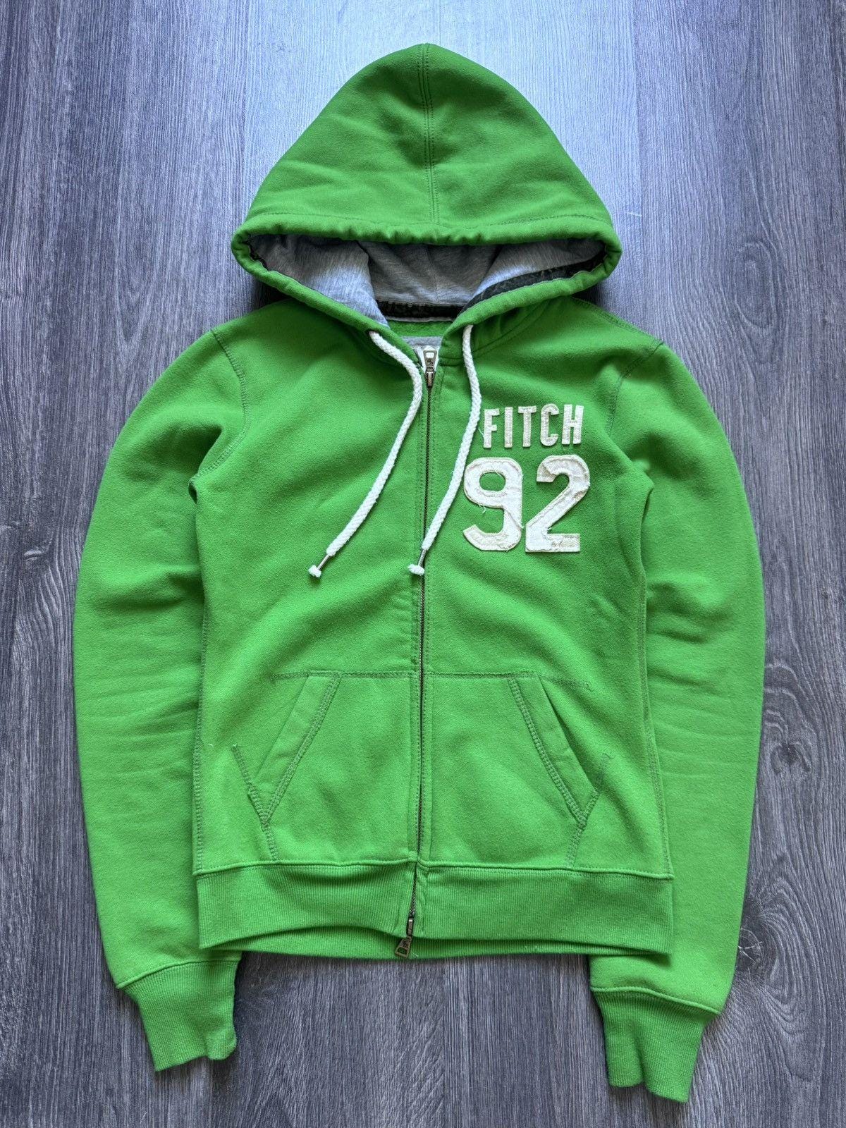 Y2K Abercrombie & Fitch Fur Zip Hoodie - Etsy